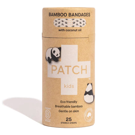 Nutricare USA LLC PATCOCT Patch Kids (Panda Design) Adhesive Strip with Coconut Oil