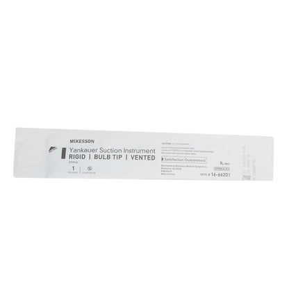 McKesson Yankauer Style Suction Tube Handle, Rigid Angled Type