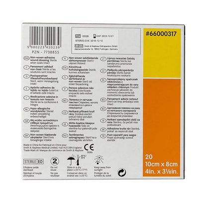 Primapore Adhesive Dressing, 8 x 10 Centimeter
