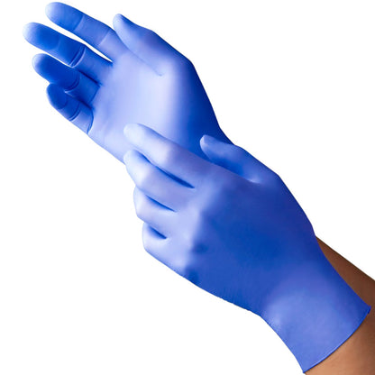 New Age® 9128 Series Nitrile Exam Glove, Large, Violet-Blue