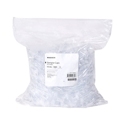 McKesson Polystyrene Sample Cup, 0.5 mL