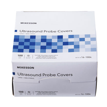 McKesson Ultrasound Probe Covers, 1-1/4" x 8", Latex