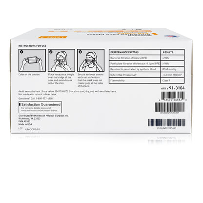 McKesson Procedure Masks, ASTM Level 3