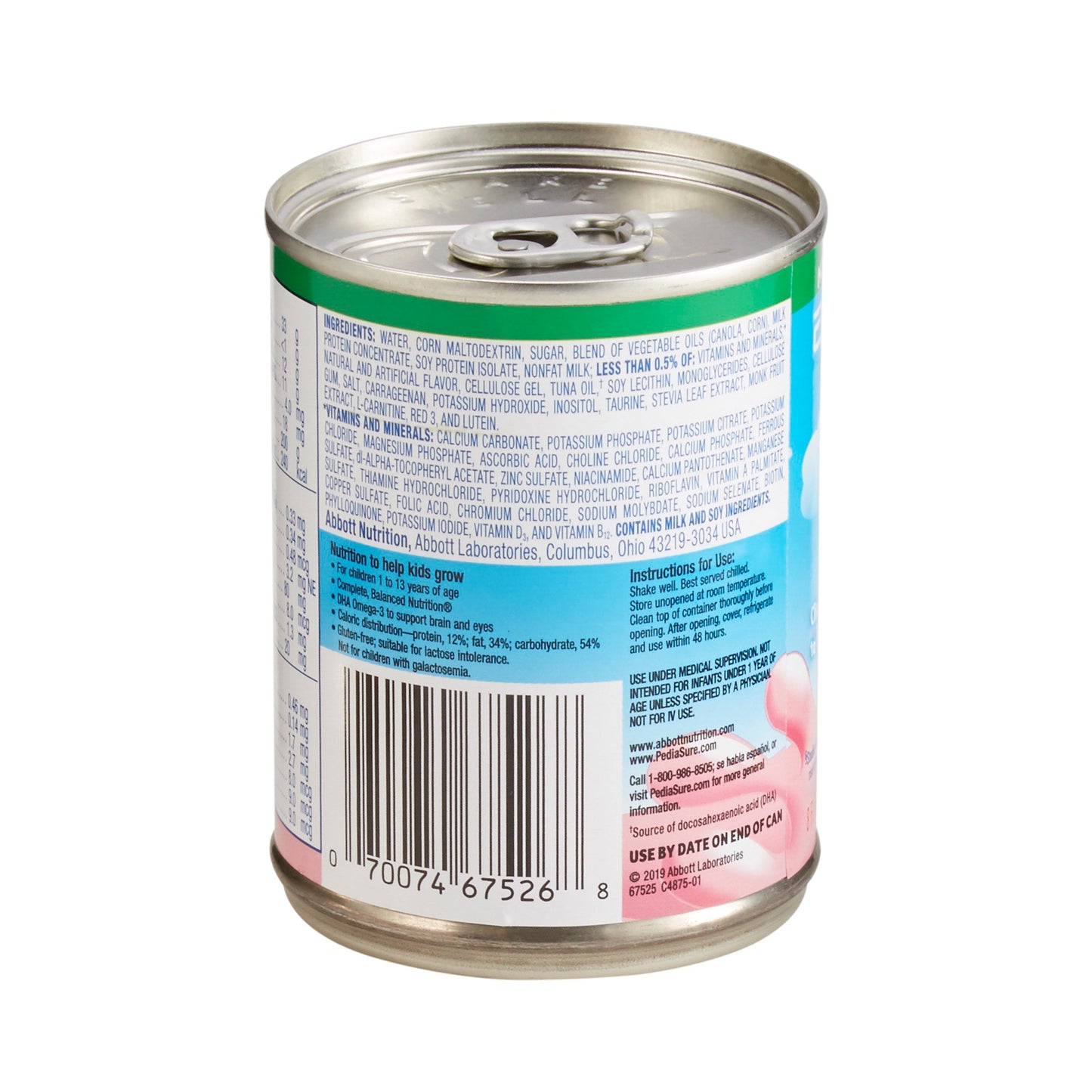 PediaSure® Grow & Gain Therapeutic Nutrition, Strawberry, 8-ounce can