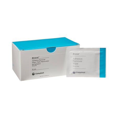 Coloplast 120115 Brava Adhesive Remover Wipes, Alcohol-Free, No-Sting Formula