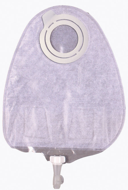 Coloplast 1757 Assura 2-Piece Transparent Urostomy Pouch, Green Match