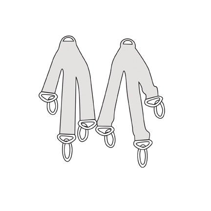 Straps For Patient Slings
