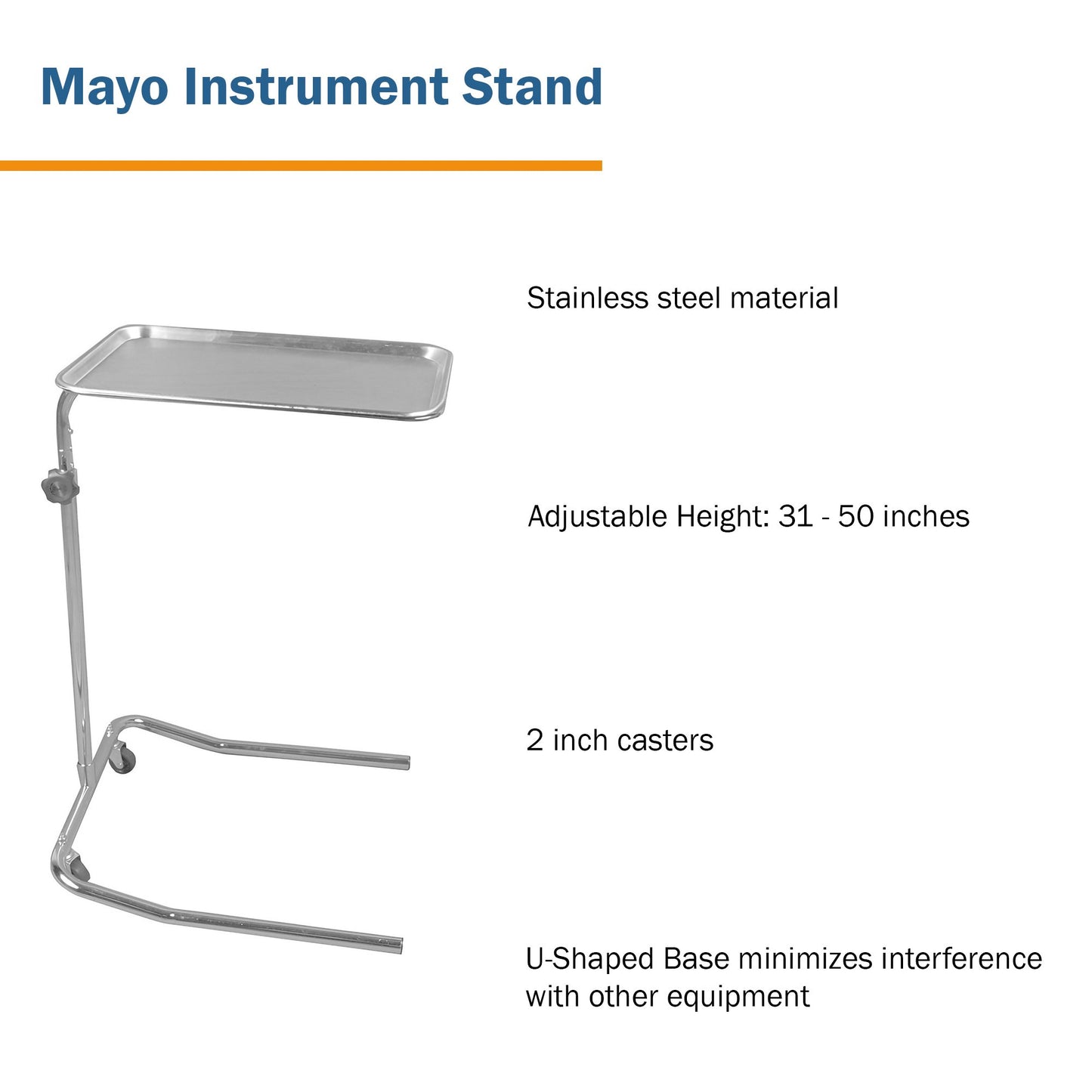 McKesson Mayo Instrument Stand