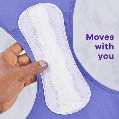 Always Xtra Protection Anti-Bunch Liners, Long, Unscented