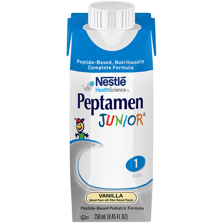 Nestle Healthcare Nutrition 293575 Peptamen Junior Peptide-Based Pediatric Formula, Vanilla, 8.45 oz.