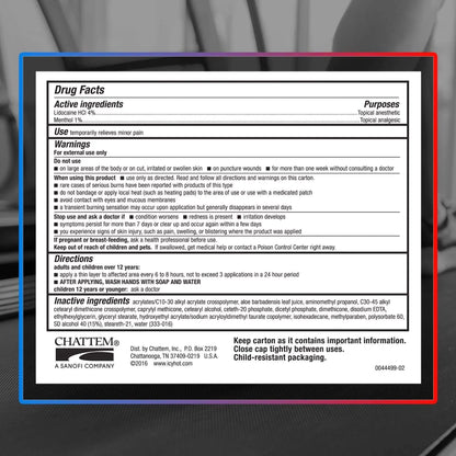 Icy Hot Lidocaine Pain Relief Cream