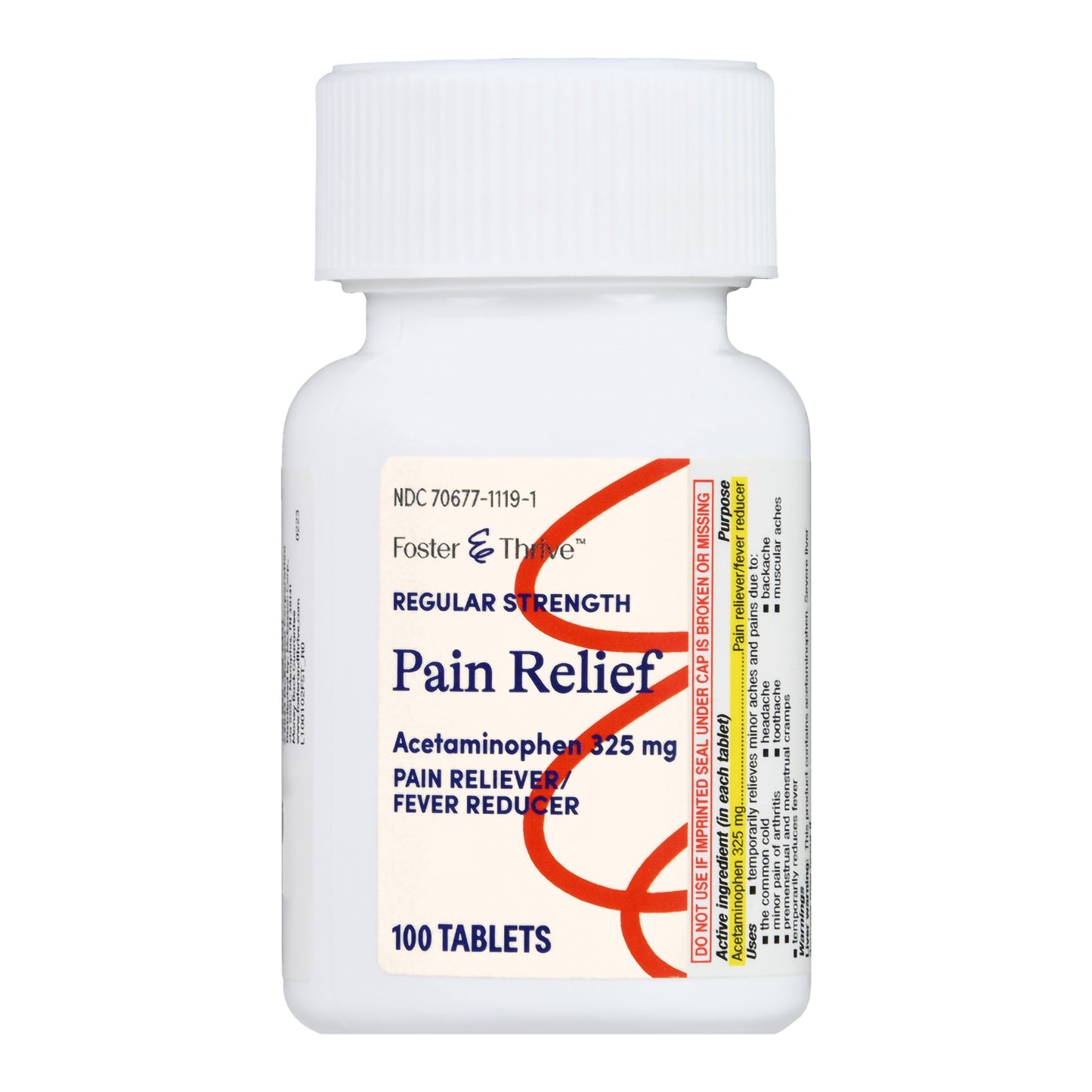 Foster & Thrive™ Regular Strength Pain Relief Acetaminophen 325 mg Tablets