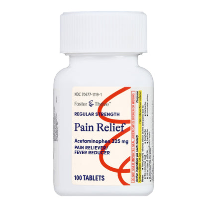 Foster & Thrive™ Regular Strength Pain Relief Acetaminophen 325 mg Tablets