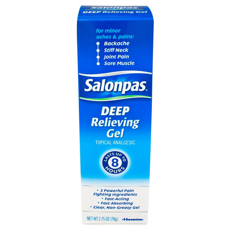 Emerson Healthcare 34658190002 Salonpas Deep Relieving Gel