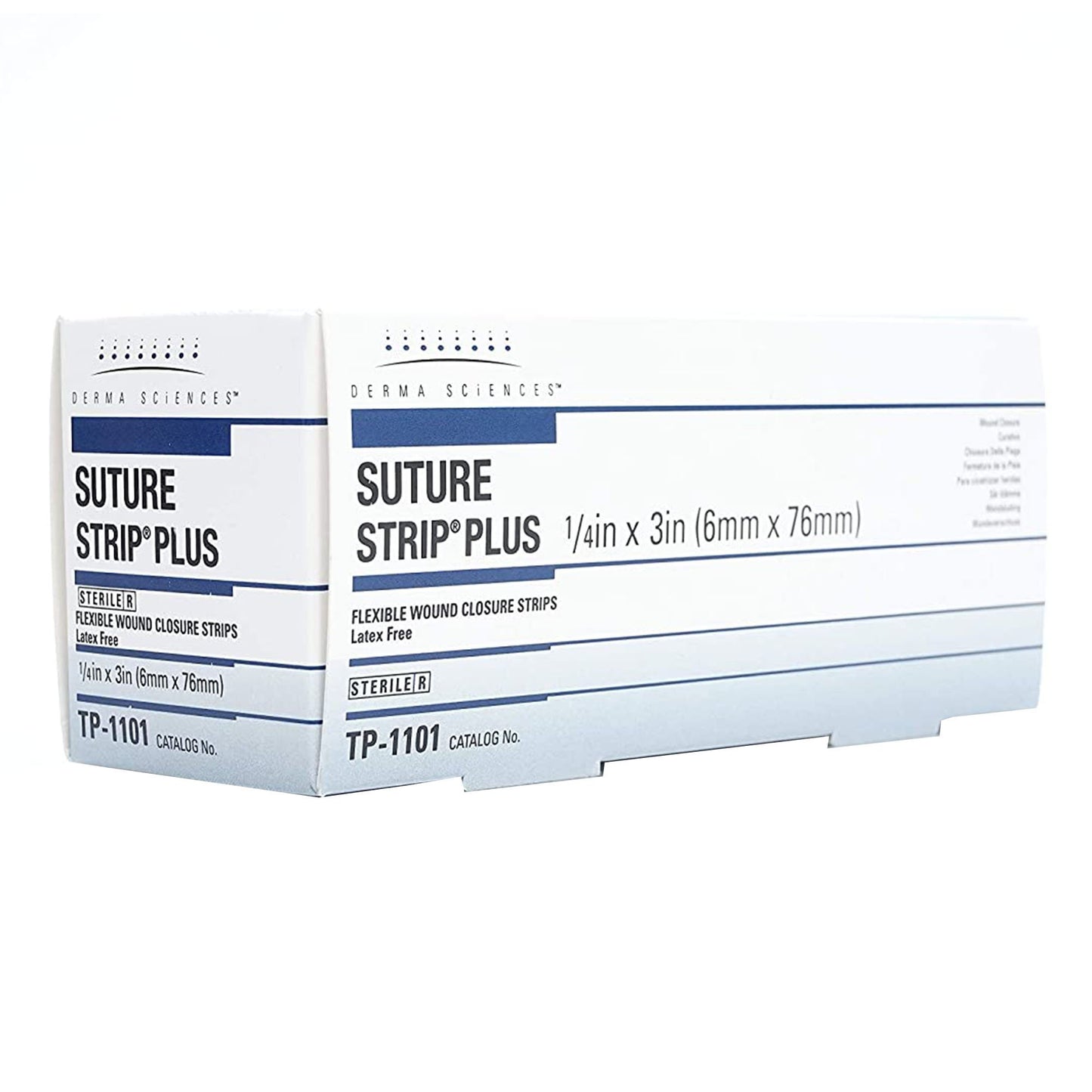 Skin Closure Strip Suture Strip® Plus 1/4 X 3 Inch Nonwoven Polyamide Flexible Strip Tan
