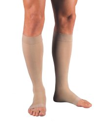 BSN Medical 114627 Jobst Relief Knee High Compression Stockings, Beige, Large