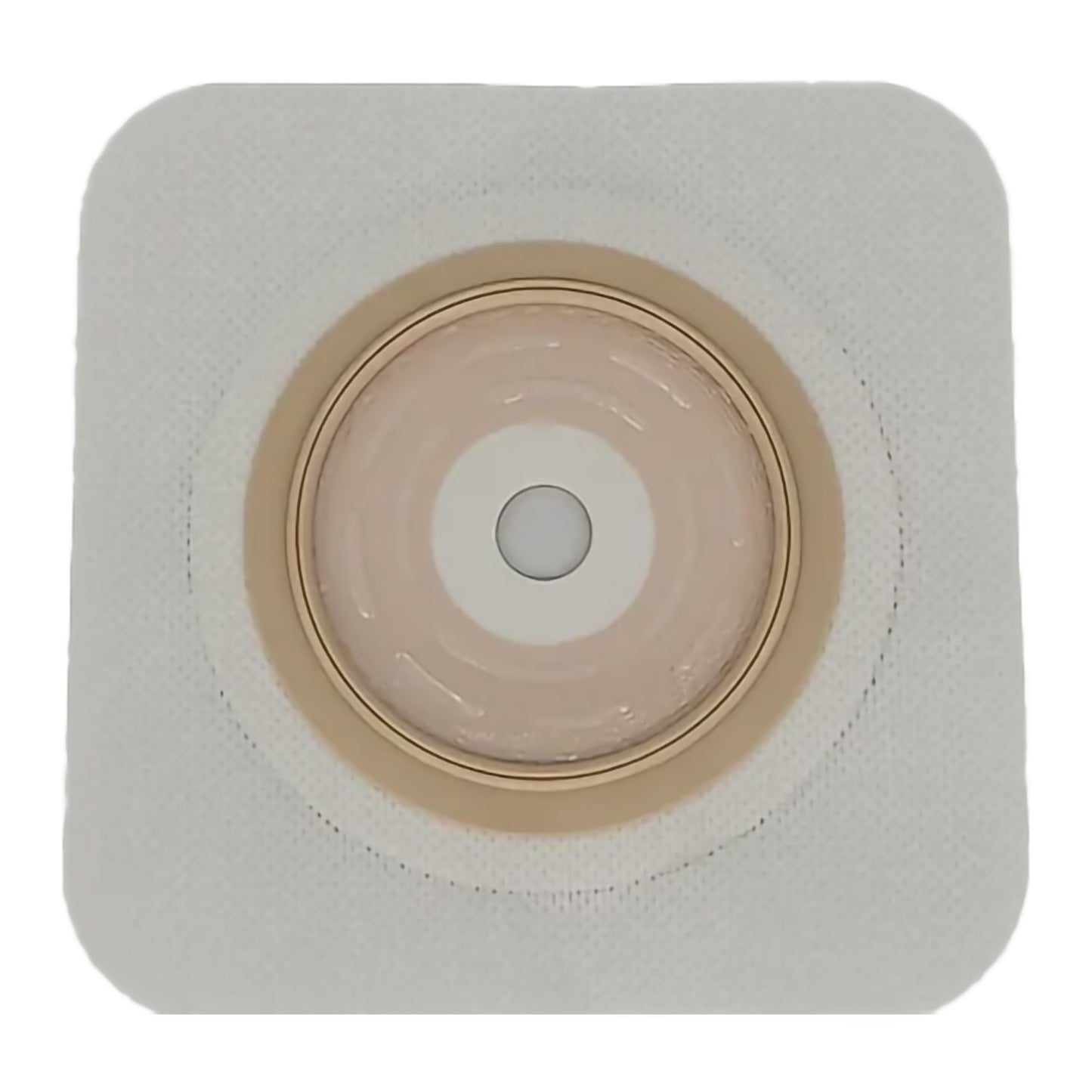 Ostomy Barrier Trim to Fit, Extended Wear Adhesive Tape Collar 57 mm Flange Red Code System Up to 1-3/4 Inch Opening 5 X 5 Inch