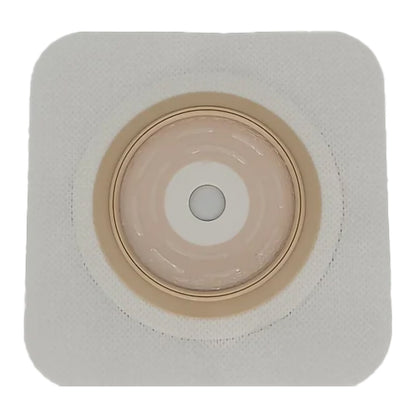 Ostomy Barrier Trim to Fit, Extended Wear Adhesive Tape Collar 57 mm Flange Red Code System Up to 1-3/4 Inch Opening 5 X 5 Inch