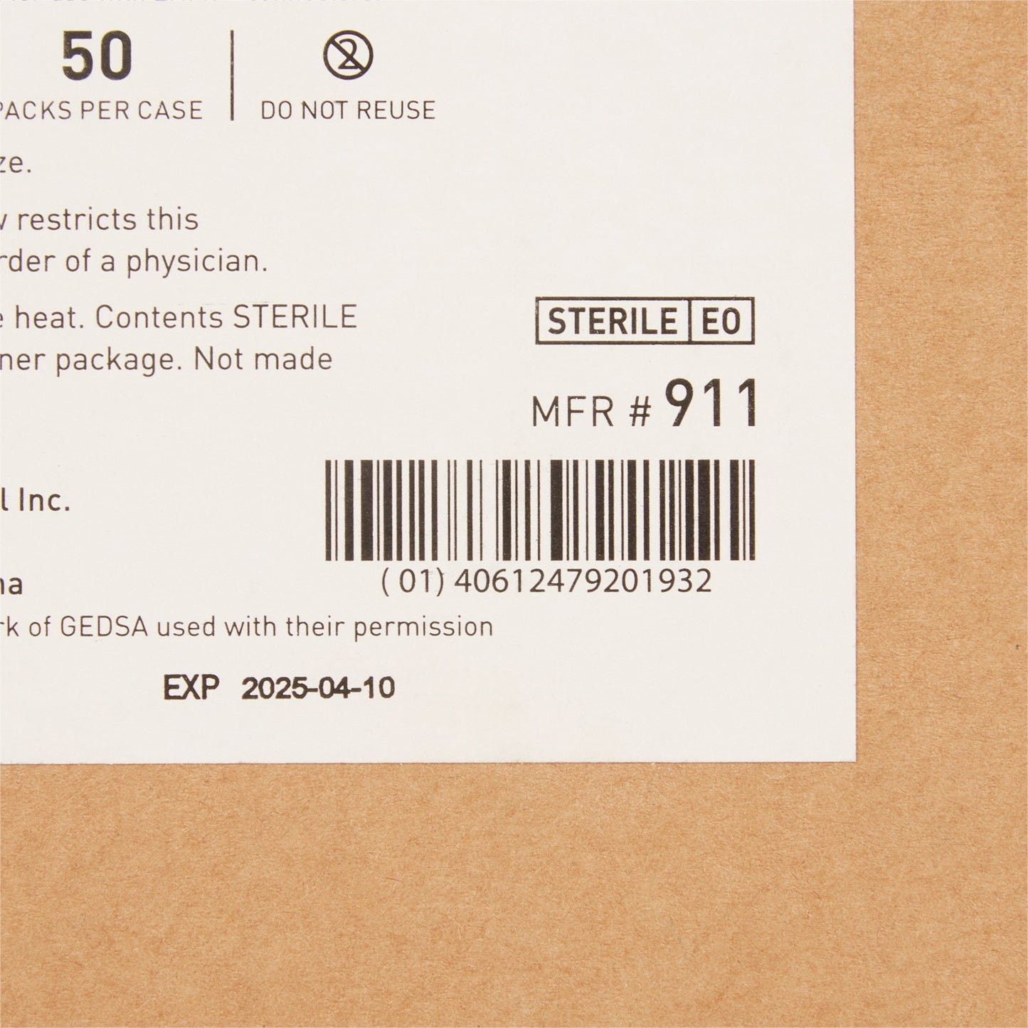McKesson Enteral Feeding / Irrigation Syringe, 60 mL by McKesson Brand product image - view 6