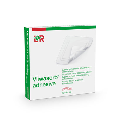 Super Absorbent Dressing Vliwasorb® 6 X 8 Inch Rectangle