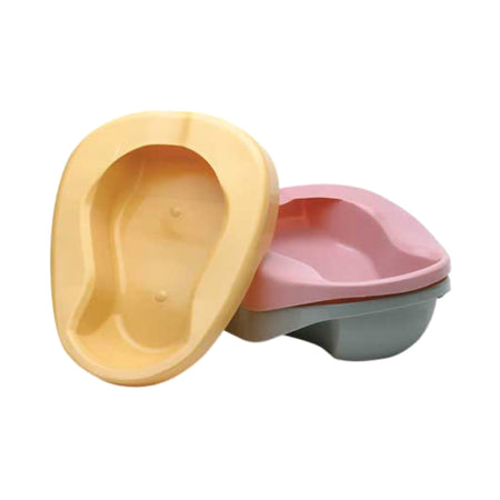 Medegen H120-11 Pontoon Bedpan, Gray, 2 Quart / 1893 mL