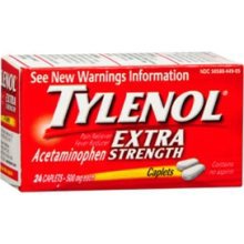 Johnson & Johnson Consumer 304490500 Tylenol Extra Strength Caplets For Adults