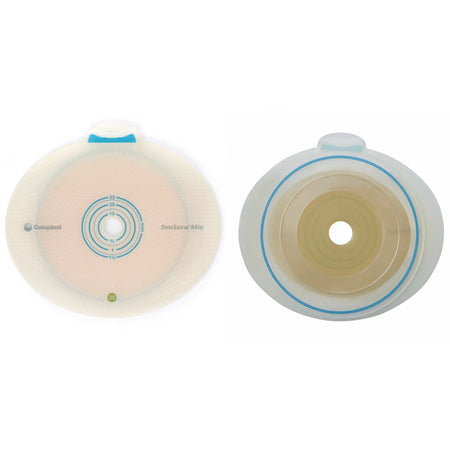 Coloplast 10564 SenSura Mio Flex Ostomy Barrier, 35 mm Stoma Opening, Red Match