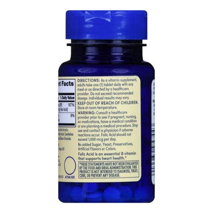 Foster & Thrive™ Folic Acid 400 mcg Tablets
