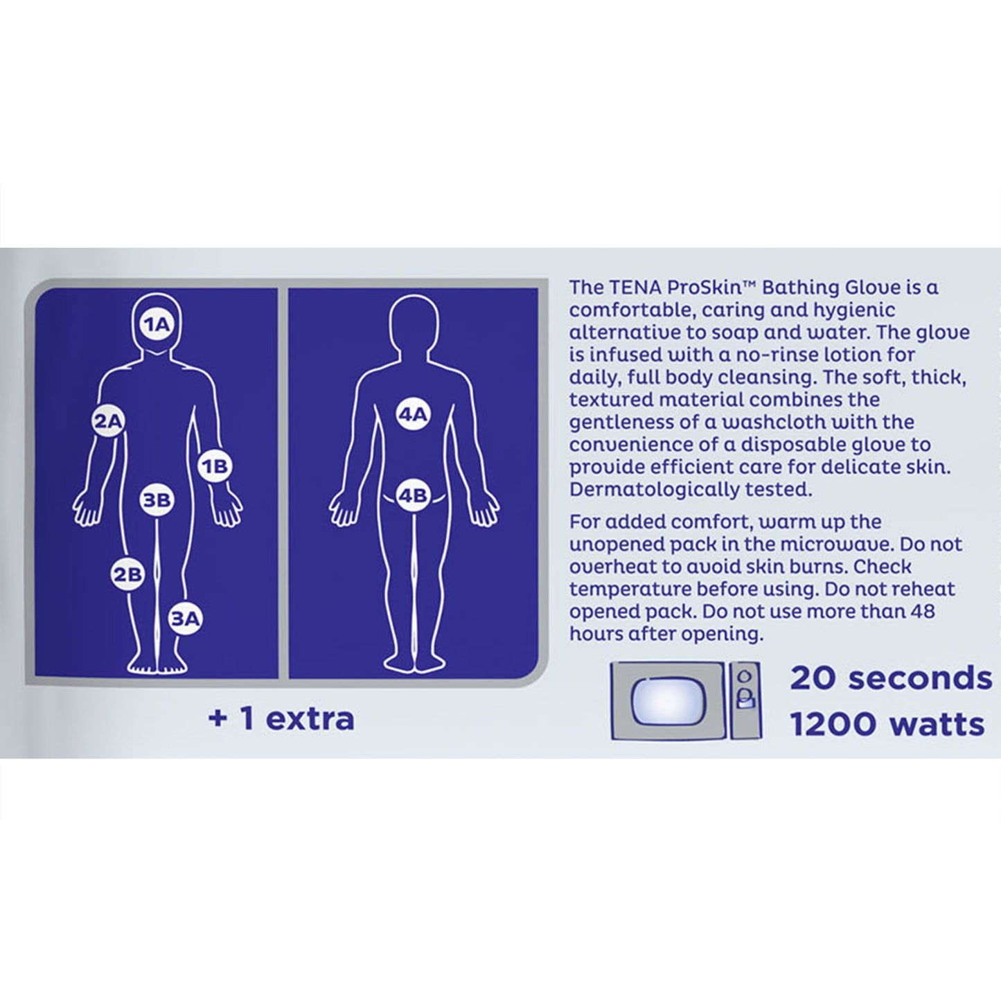 TENA® ProSkin™ Bathing Gloves, Freshly Scented