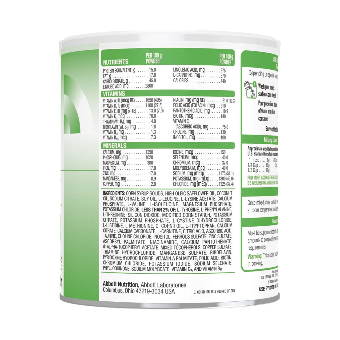 Cyclinex®-2 Medical Food for Urea Cycle Disorder, Gyrate Atrophy & HHH Syndrome