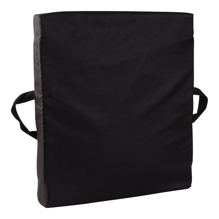 Mabis® Wheelchair Seat Cushion, Black, 16 D x 20 W x 2 H in.