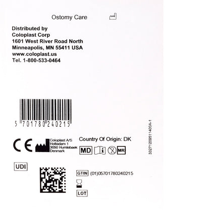 Ostomy Seal Brava® Convex, Starter Hole 1-3/4 Inch (45mm)