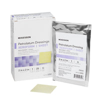 McKesson Xeroform Petrolatum Impregnated Dressings, 2 x 2 Inch