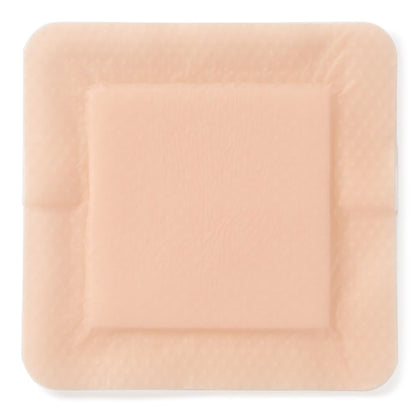 Foam Dressing Optifoam® Gentle EX 4 X 4 Inch With Border Waterproof Backing Silicone Face and Border Square Sterile