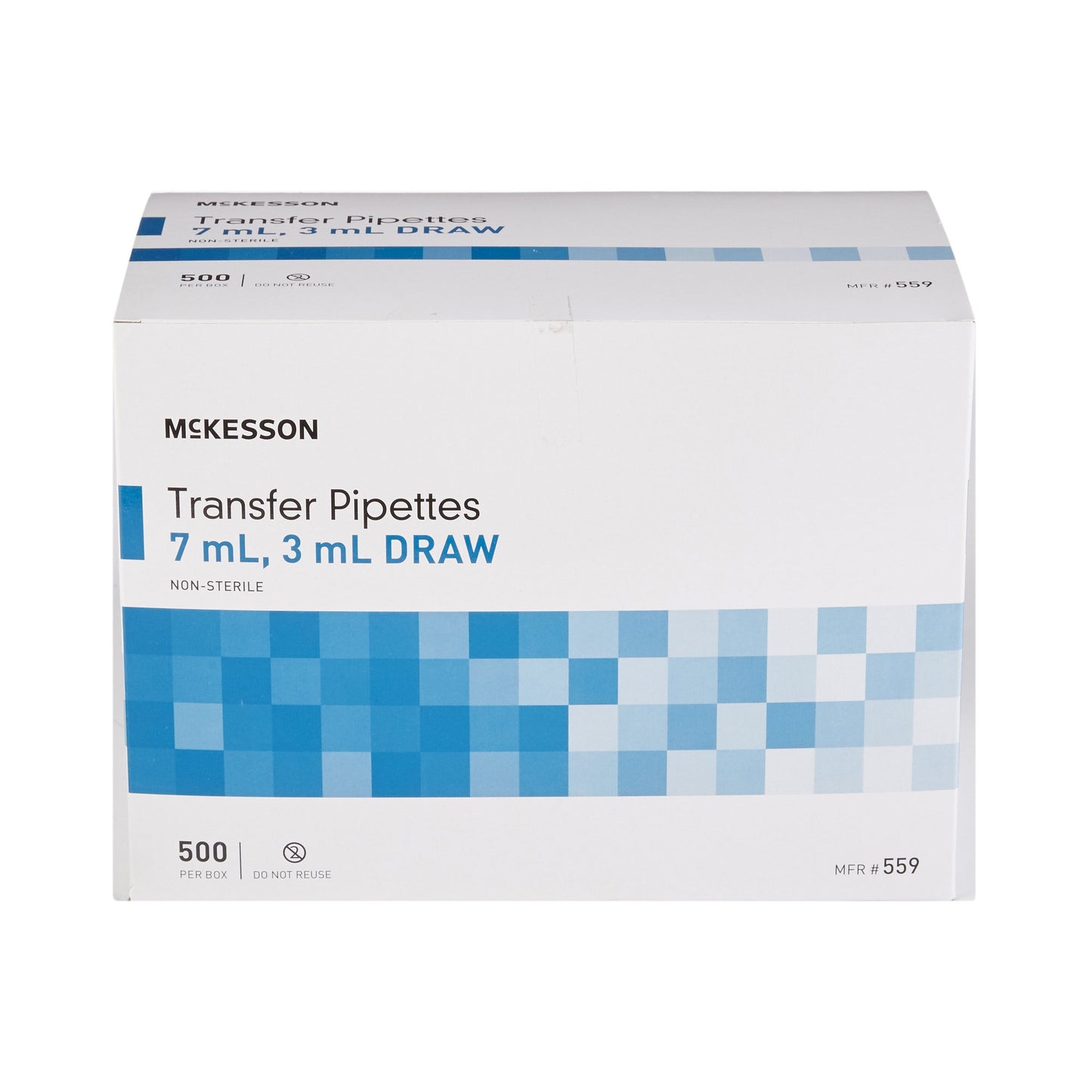 McKesson Transfer Pipette, 7.5 mL, 3 mL Draw Volume