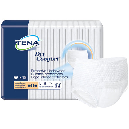 Essity 72423 Tena Dry Comfort Absorbent Underwear, Large