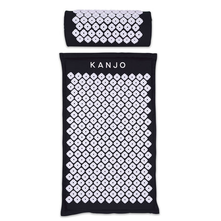 Kanjo Memory Foam Acupressure Mat Set, Black