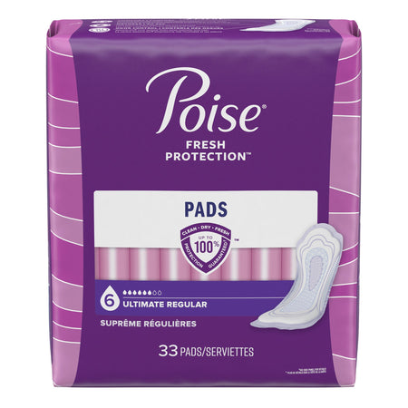 Kimberly-Clark 33592 Poise Bladder Control Pads, Heavy Absorbency