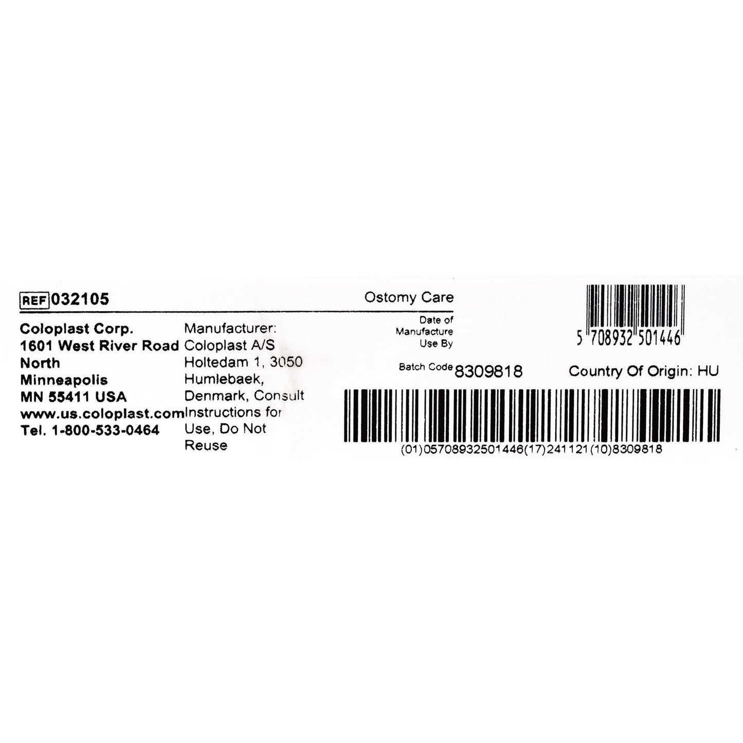 Coloplast Brava® Stoma Skin Protective Sheet, 4 x 4 Inch