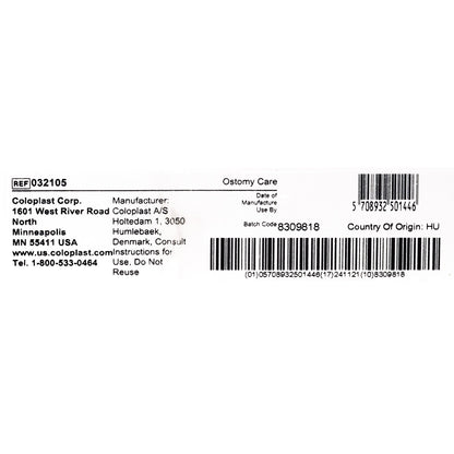 Coloplast Brava® Stoma Skin Protective Sheet, 4 x 4 Inch