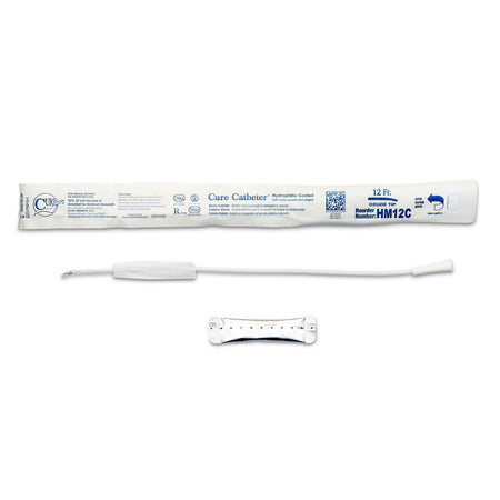 ConvaTec HM12C Cure Catheter Urethral Catheter, 12 Fr., Male, Coude