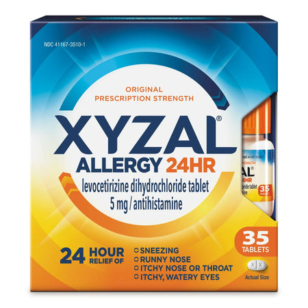 Sanofi 4116735101 Xyzal Allergy 24 HR Tablets