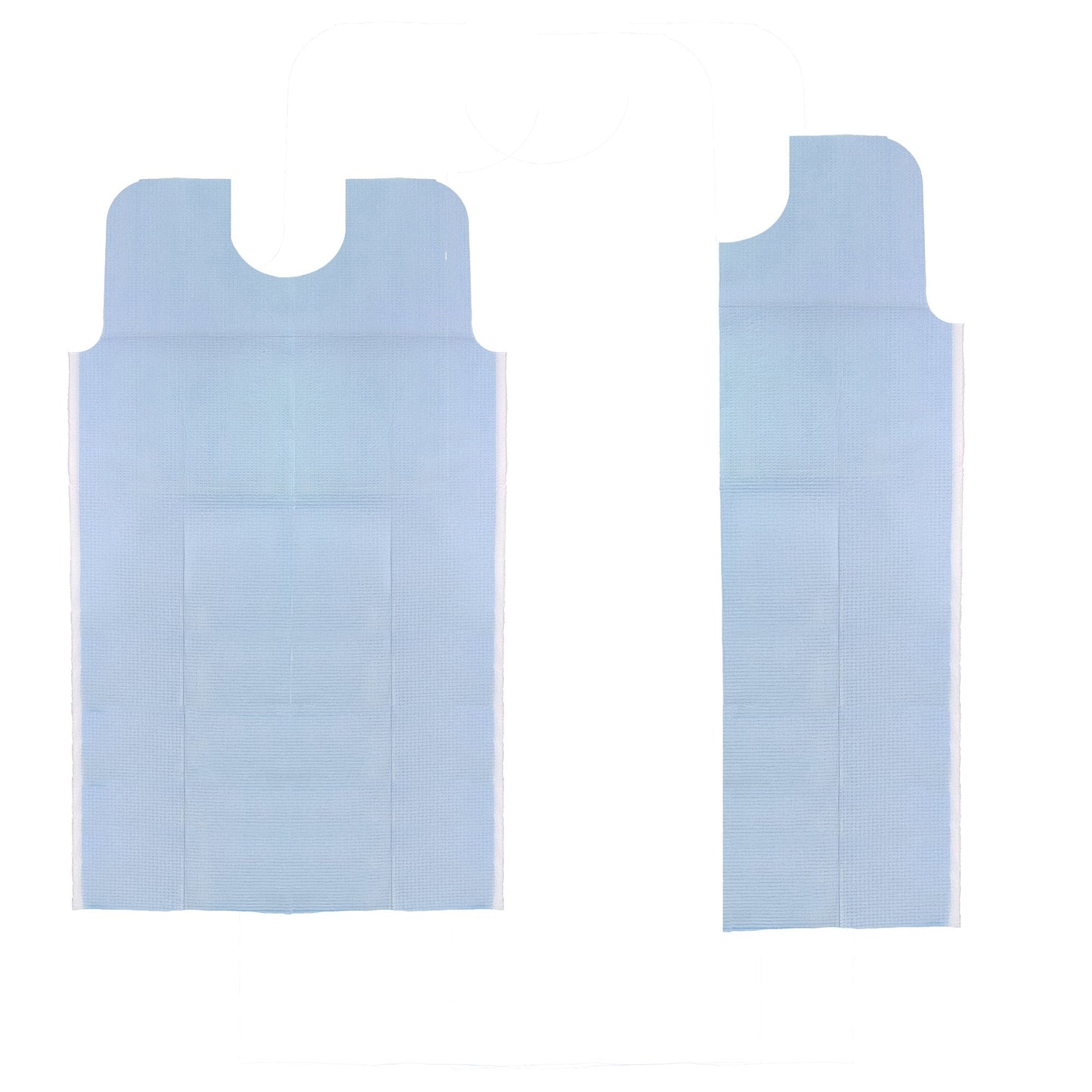 Tidi® Everyday Dental Bib, Blue, 29 x 42 Inch