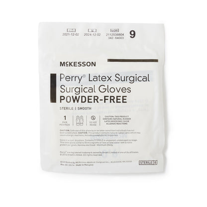 McKesson Perry® Performance Plus Surgical Glove, Size 9, Cream