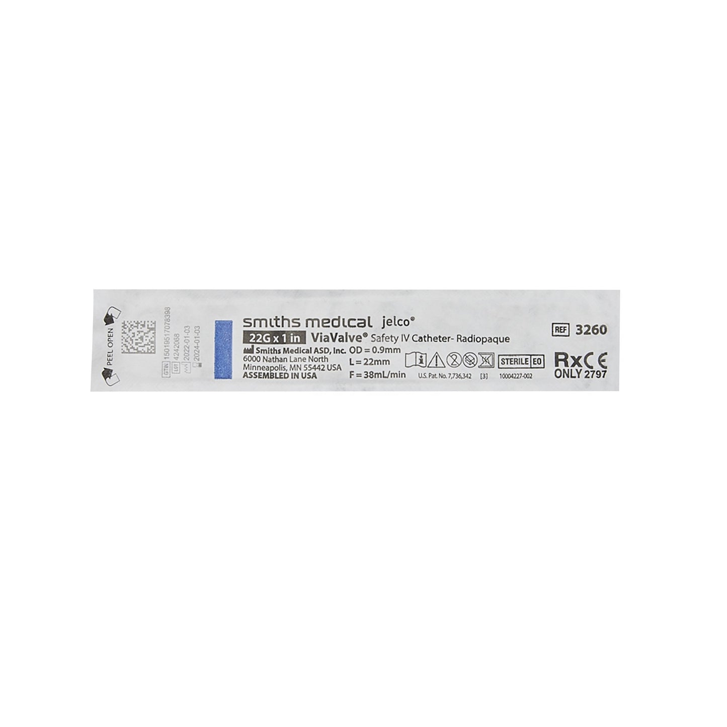 ViaValve™ Peripheral IV Catheter