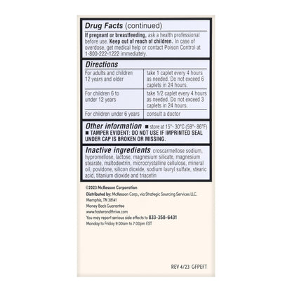 Foster & Thrive™ Chest Congestion Relief PE Guaifenesin & Phenylephrine Caplets