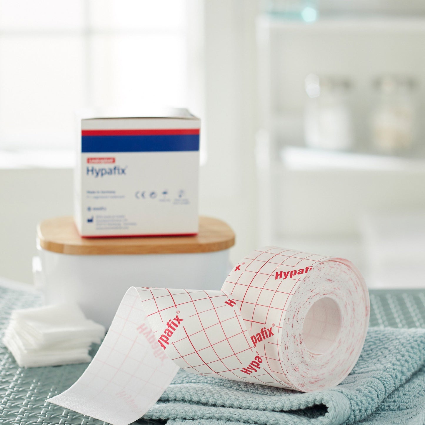Hypafix® Nonwoven Dressing Retention Tape, 2 Inch x 10 Yard, White