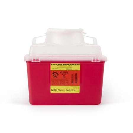 BD 305464 Multi-purpose Sharps Container, 3.5 Gallon, 11.5 x 12.8 x 8.8 Inch
