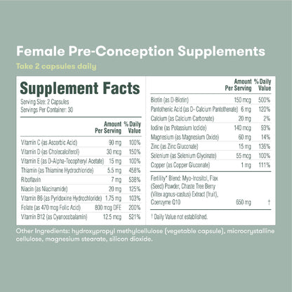 Frida Fertility Pre-Conception Supplement