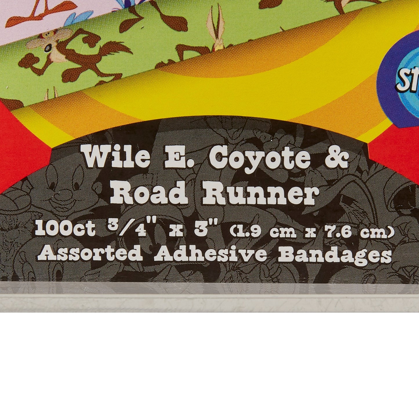 Looney Tunes™ Stat Strip® Adhesive Strip, ¾ x 3 Inch